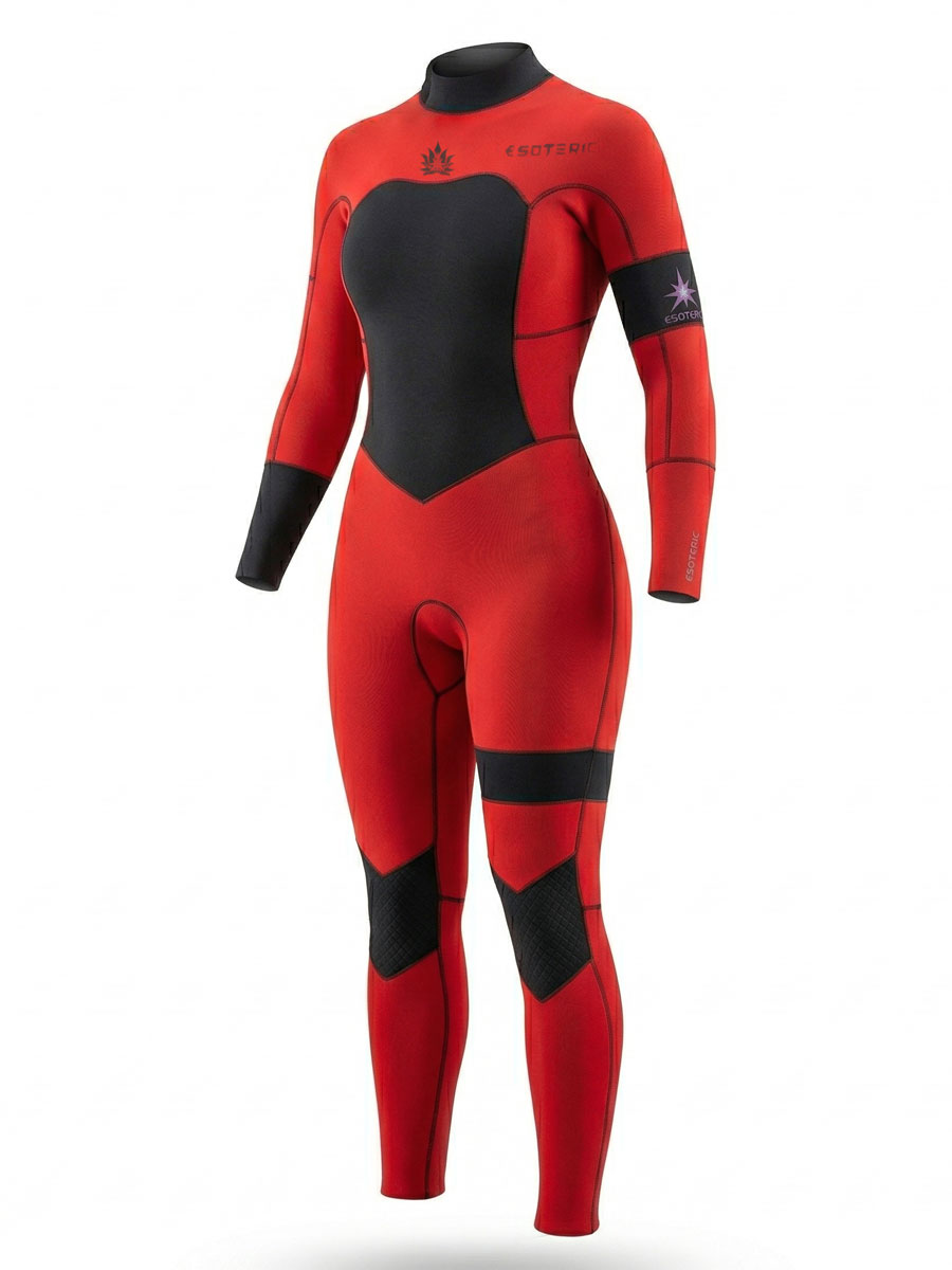 Гидрокостюм Esoteric Lotus 5/3  Red/Black