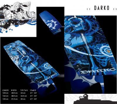 кайтборд slingshot darko