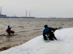 Тесты кайтов Slingshot в Сургуте. По снегу и по воде в один день. Тесты кайтов Slingshot в Сургуте. По снегу и по воде в один день.