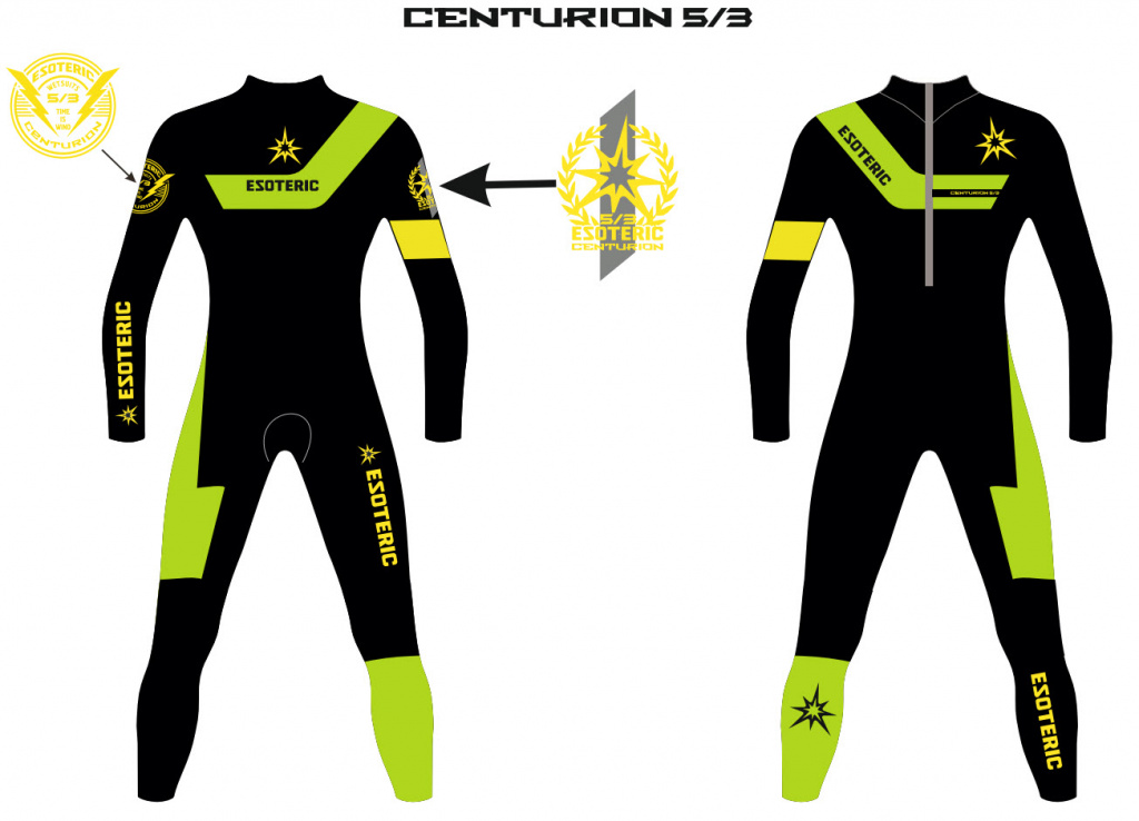 Гидрокостюм Esoteric Centurion 5/3 Fullsuit Men