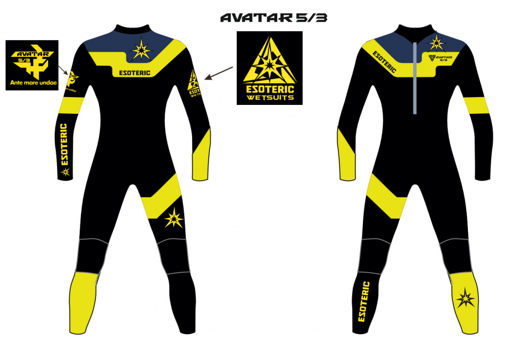 Гидрокостюм Esoteric Avatar 5/3 Fullsuit Men
