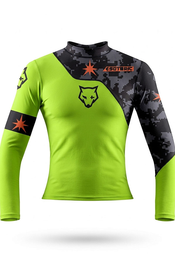 Гидромайка Esoteric Rushguard SurfWolf