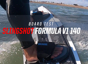 Обзор кайтборда SLINGSHOT FORMULA v1 от MACkiteboarding